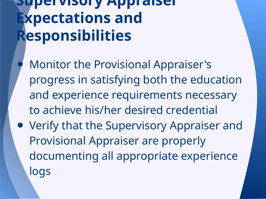 Appraisal Law Update with Supervisory/Provisional - slide 97 of 117