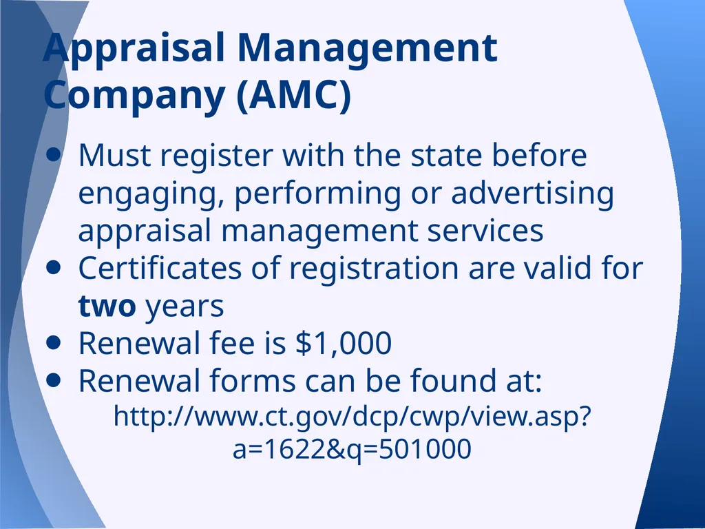Appraisal Law Update with Supervisory/Provisional - slide 47 of 117