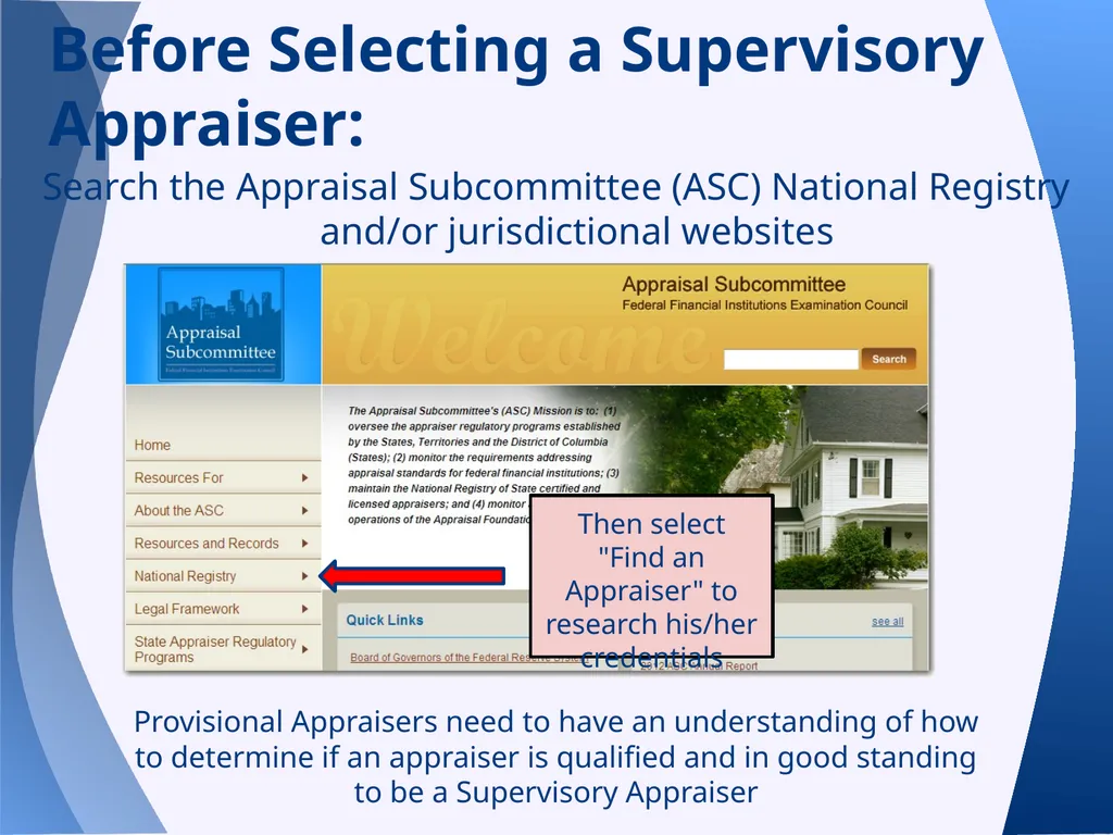 Appraisal Law Update with Supervisory/Provisional - slide 104 of 117