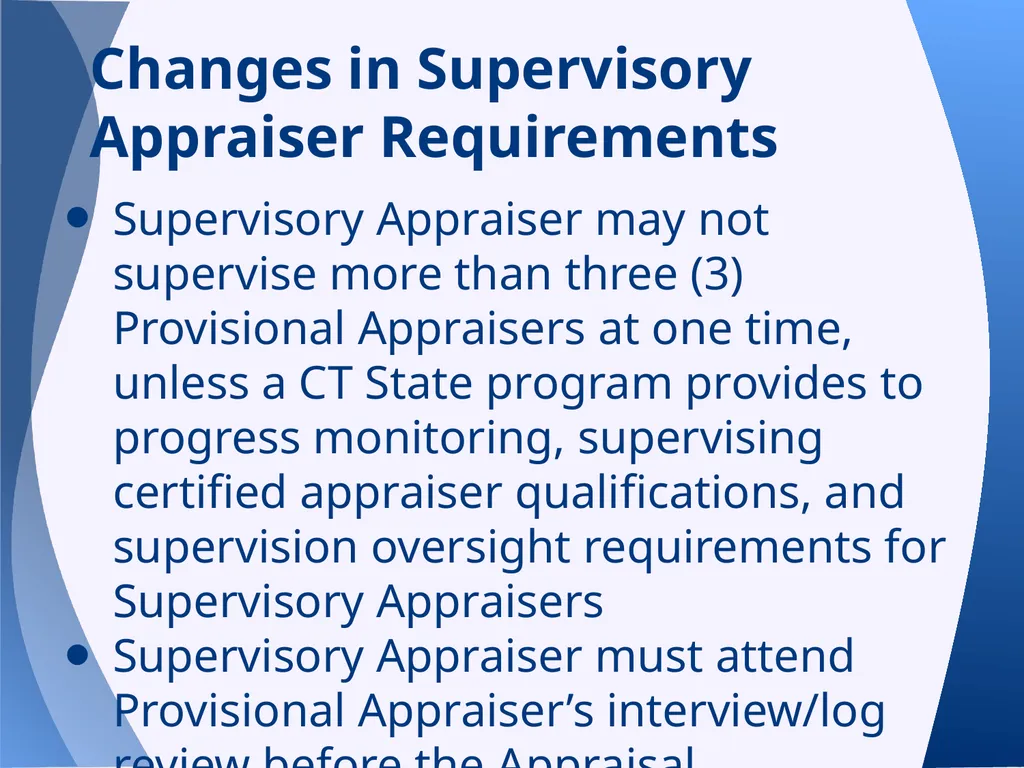 Appraisal Law Update with Supervisory/Provisional - slide 101 of 117