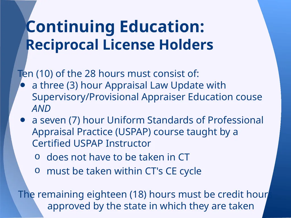 Appraisal Law Update with Supervisory/Provisional - slide 54 of 117