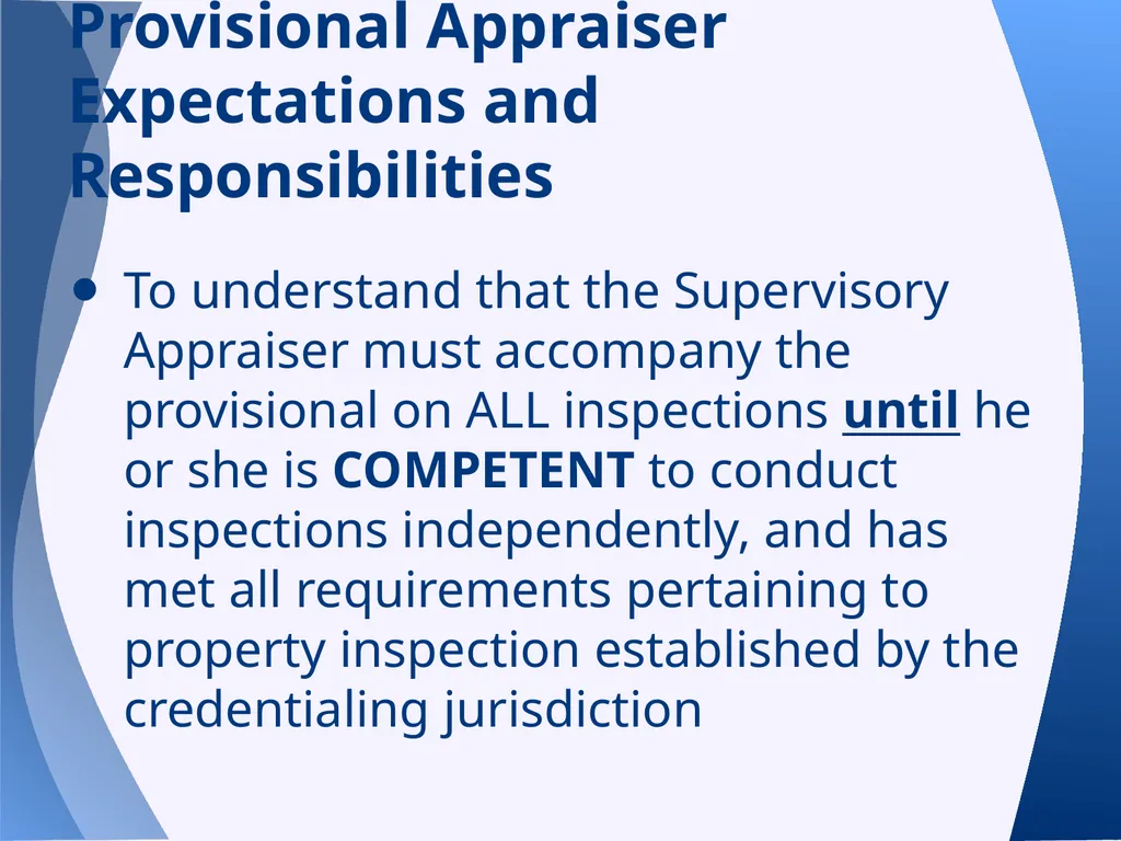 Appraisal Law Update with Supervisory/Provisional - slide 110 of 117