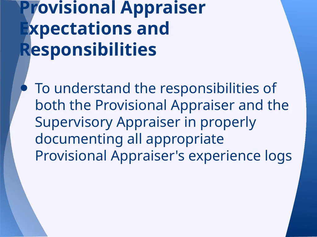 Appraisal Law Update with Supervisory/Provisional - slide 107 of 117