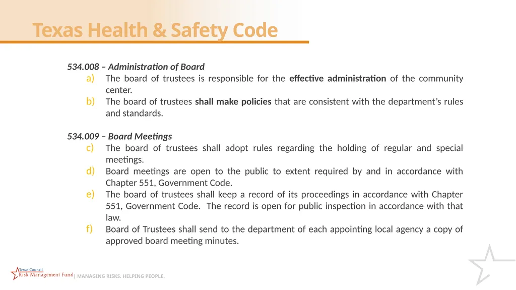 CHECK IN CODE 1008 Roles and Responsibilities of - slide 39 of 55