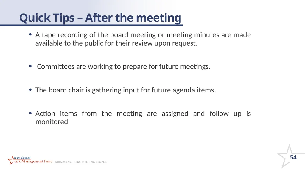 CHECK IN CODE 1008 Roles and Responsibilities of - slide 54 of 55