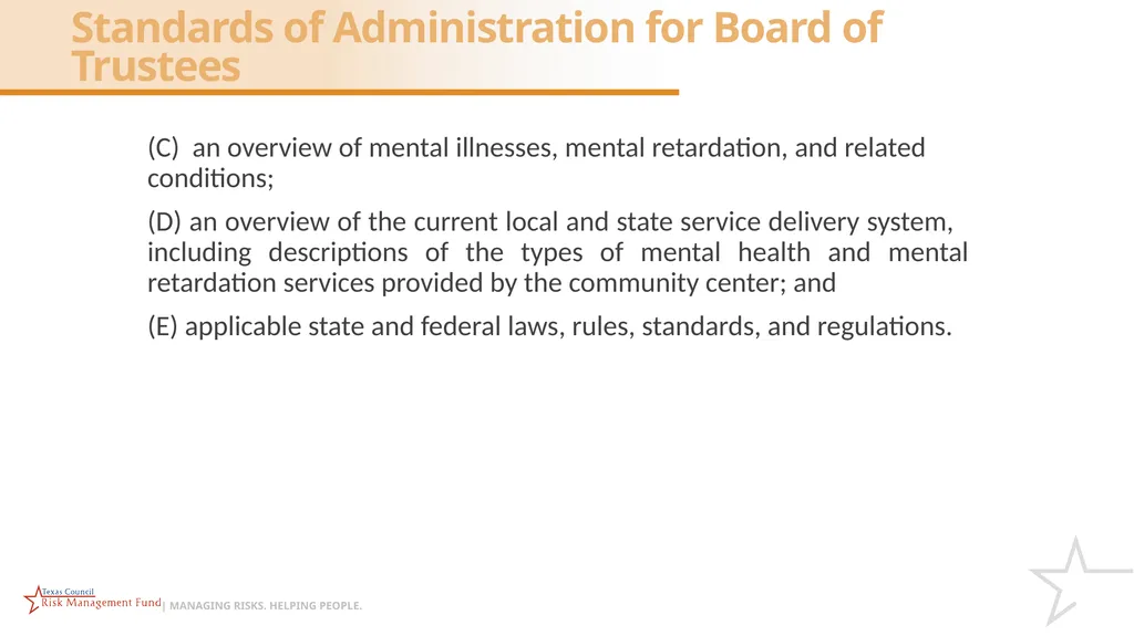 CHECK IN CODE 1008 Roles and Responsibilities of - slide 46 of 55