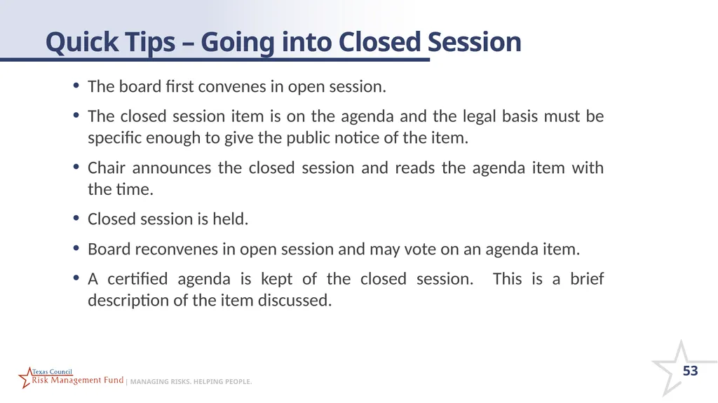 CHECK IN CODE 1008 Roles and Responsibilities of - slide 53 of 55
