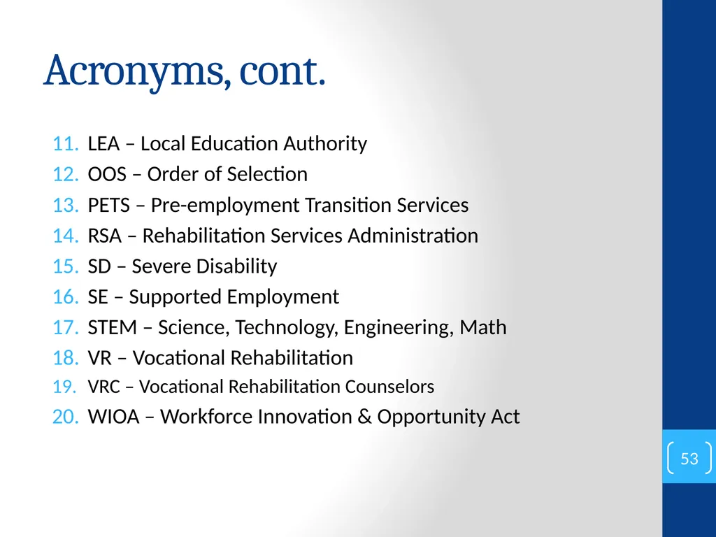 SPRING TRAINING CONFERENCE Saturday, April 16th, - slide 53 of 56