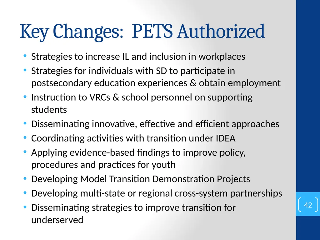 SPRING TRAINING CONFERENCE Saturday, April 16th, - slide 42 of 56