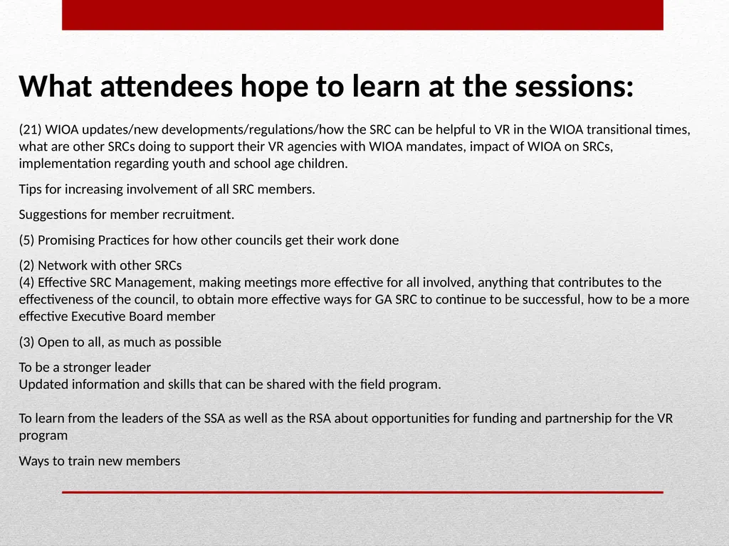 SPRING TRAINING CONFERENCE Saturday, April 16th, - slide 9 of 56