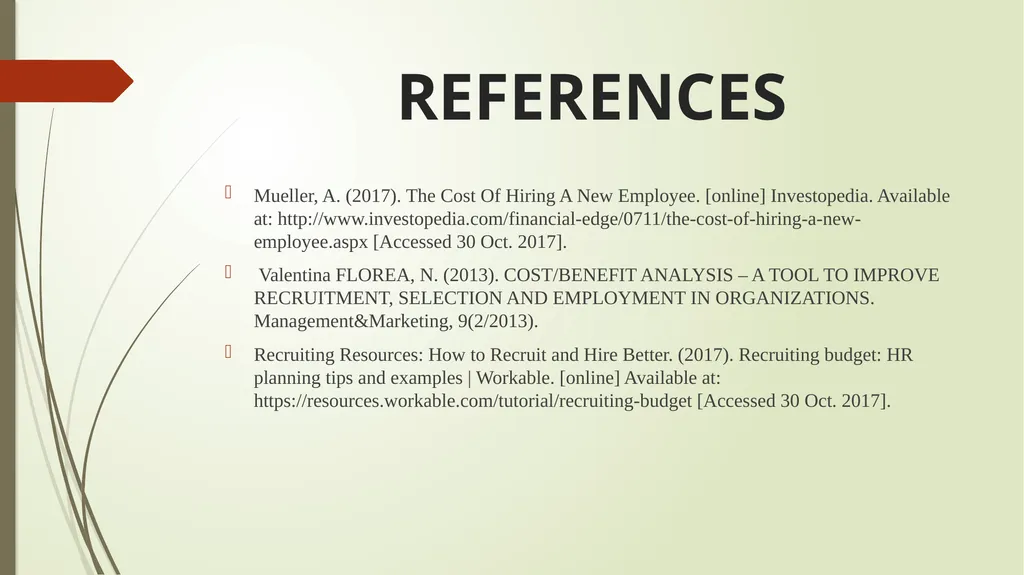 UNIT 19: RESOURCE AND TALENT PLANNING UNIT CODE: - slide 21 of 21