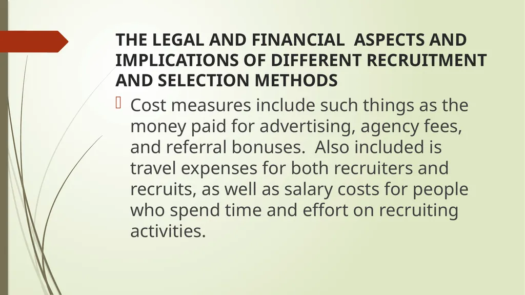 UNIT 19: RESOURCE AND TALENT PLANNING UNIT CODE: - slide 14 of 21