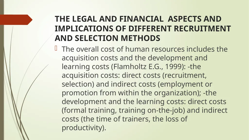 UNIT 19: RESOURCE AND TALENT PLANNING UNIT CODE: - slide 17 of 21