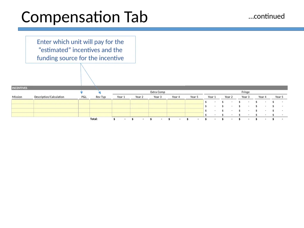 JFR Faculty Hire Business Plan Template Training - slide 8 of 34