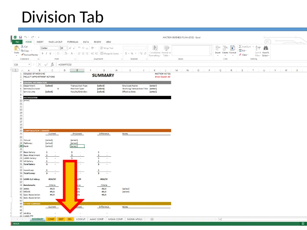 JFR Faculty Hire Business Plan Template Training - slide 30 of 34