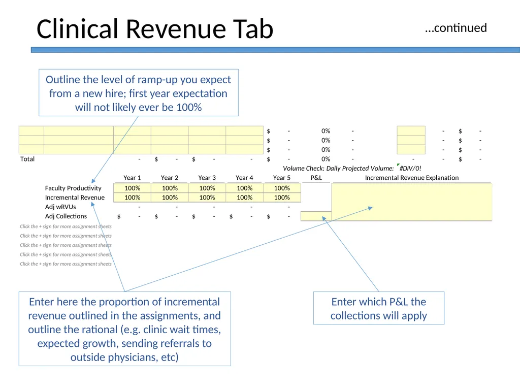 JFR Faculty Hire Business Plan Template Training - slide 16 of 34
