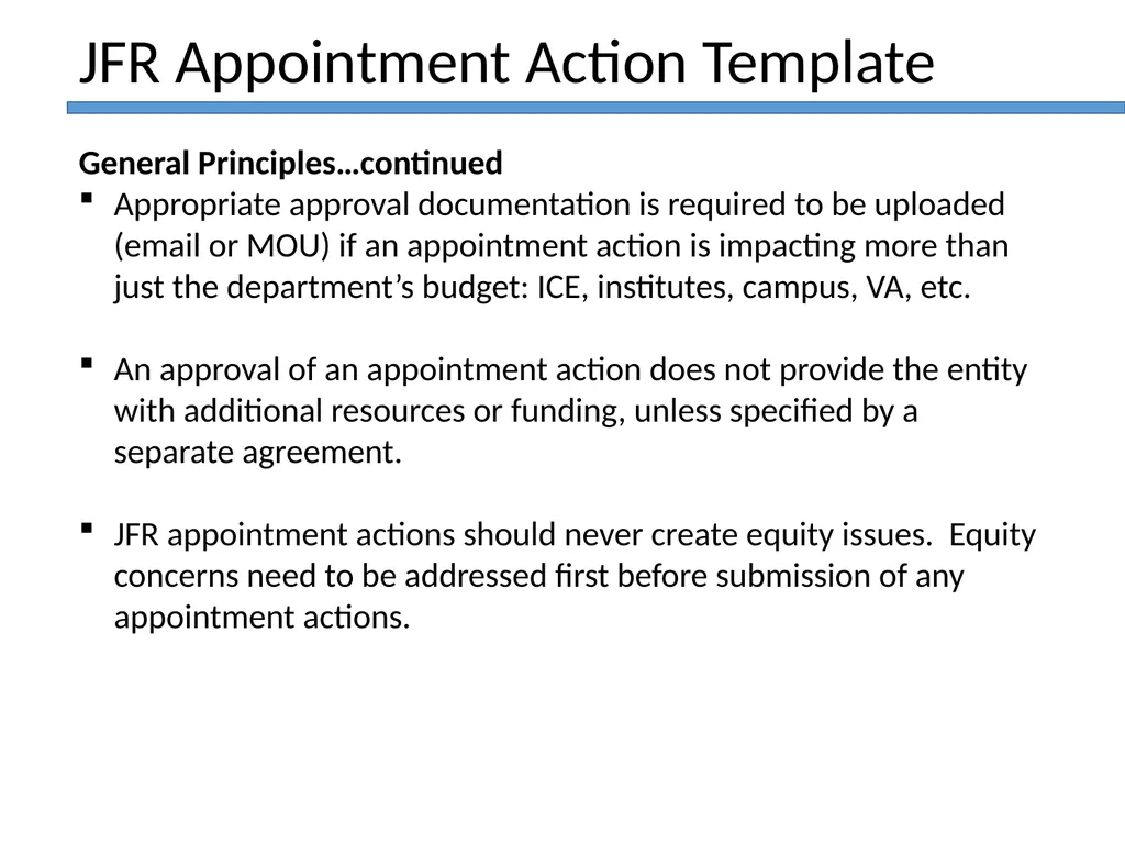 JFR Faculty Hire Business Plan Template Training - slide 21 of 34