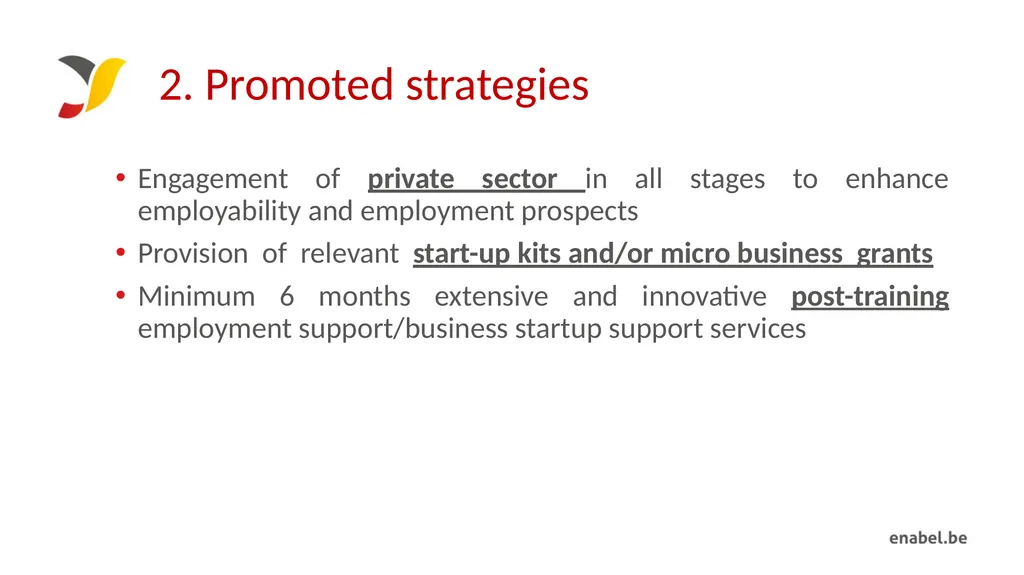 Call For Proposals Skills development for - slide 12 of 47