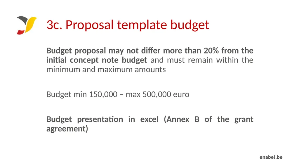 Call For Proposals Skills development for - slide 37 of 47