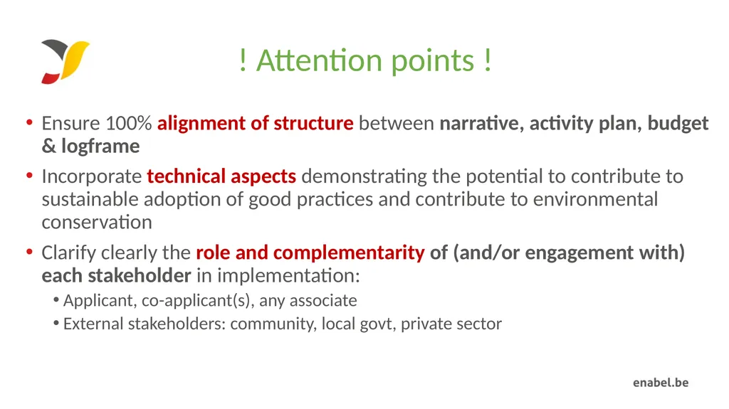 Call For Proposals Skills development for - slide 15 of 47