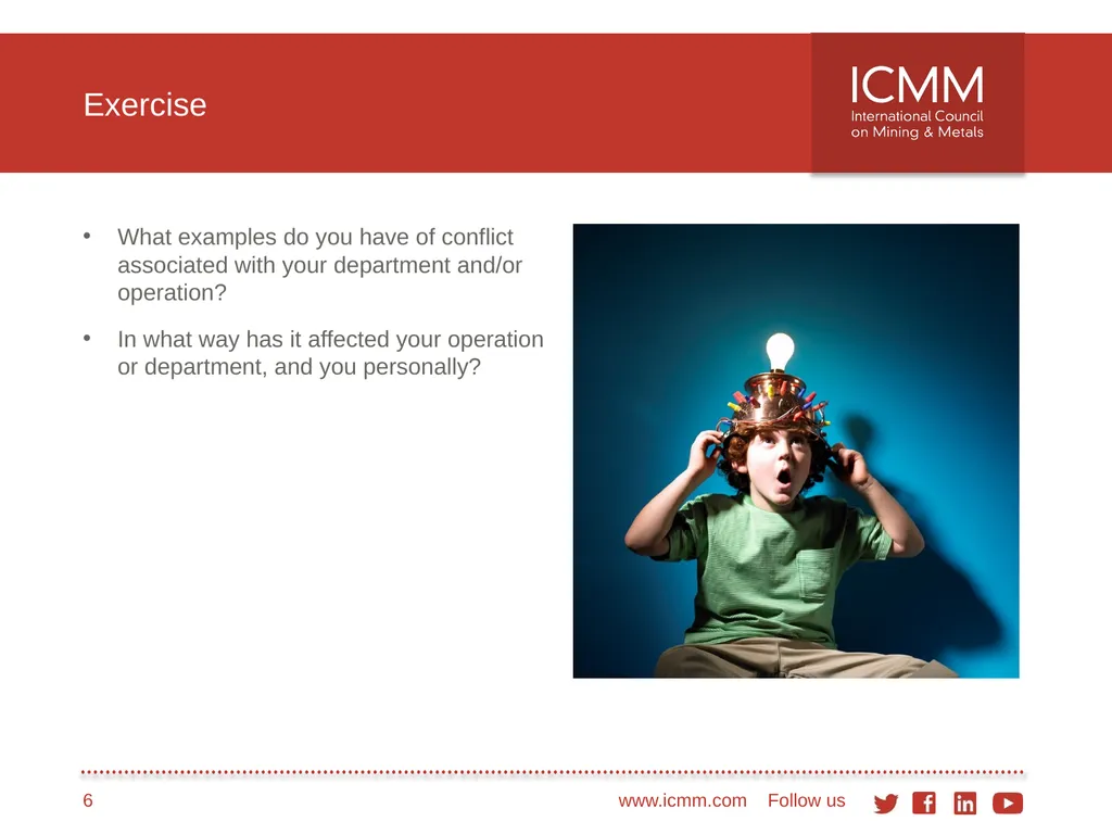 Developing a conflict-sensitive business approach - slide 6 of 33