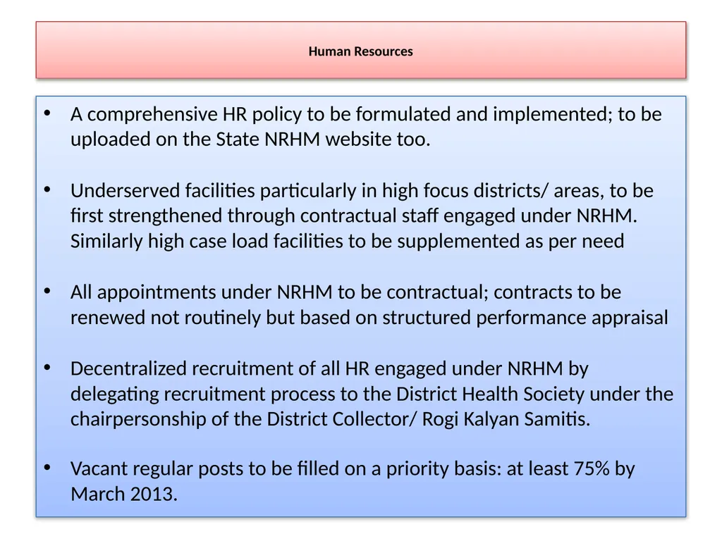 State Programme Implementation Plan 2013-14 The - slide 22 of 38