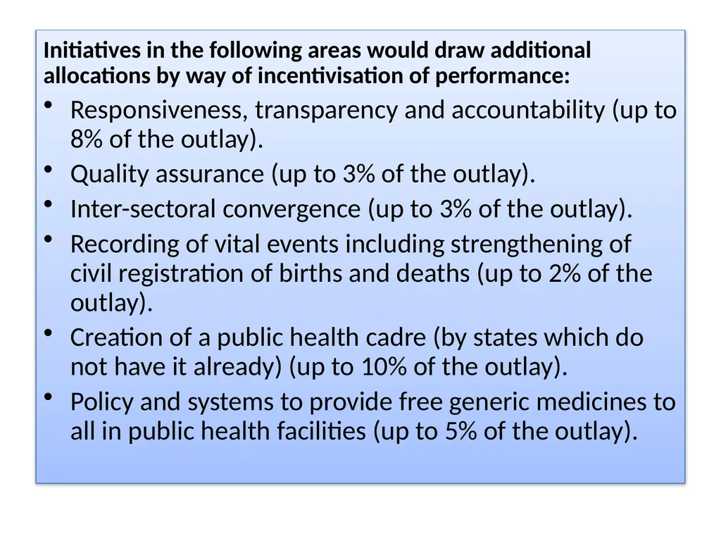 State Programme Implementation Plan 2013-14 The - slide 5 of 38