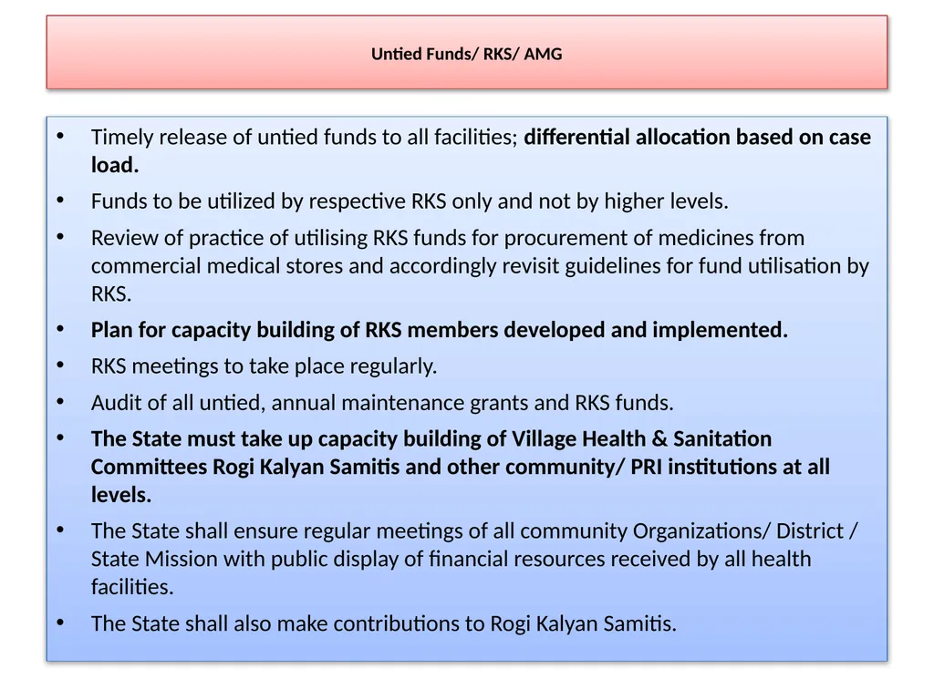 State Programme Implementation Plan 2013-14 The - slide 27 of 38