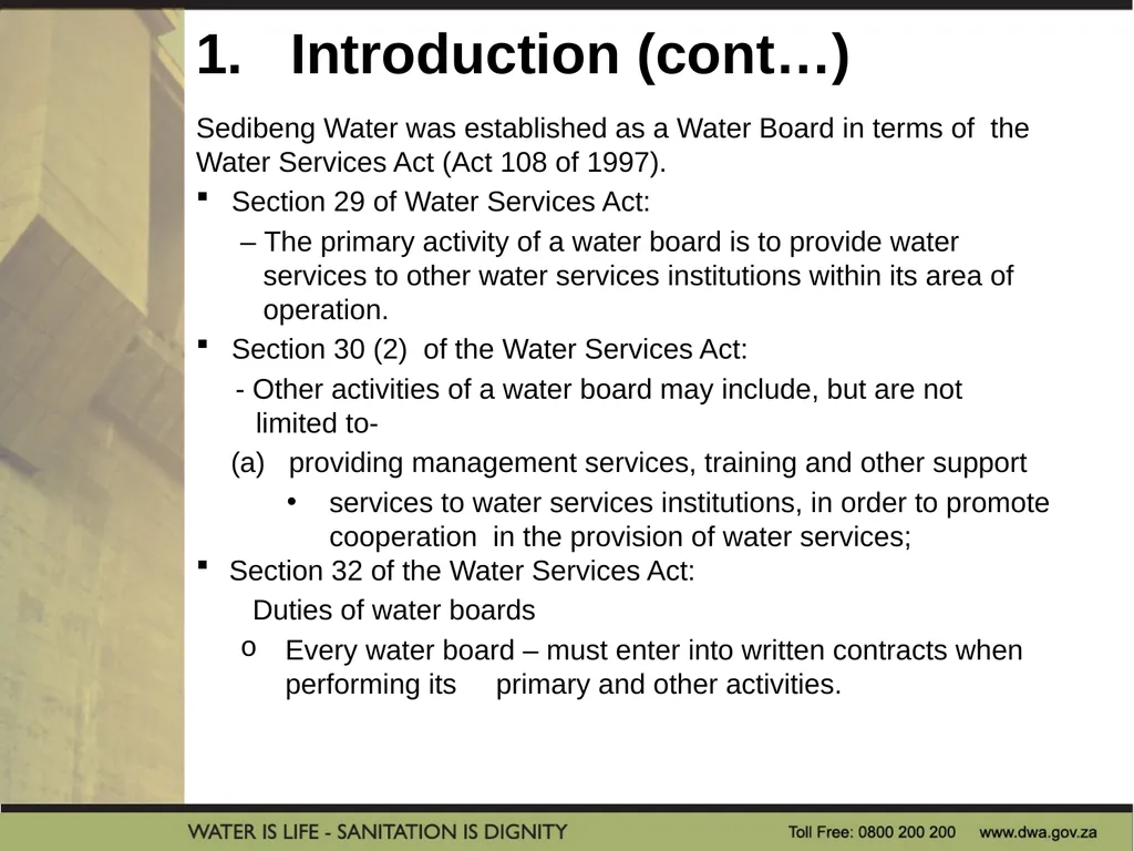 PRESENTATION TITLE Presented by: Name Surname - slide 5 of 43