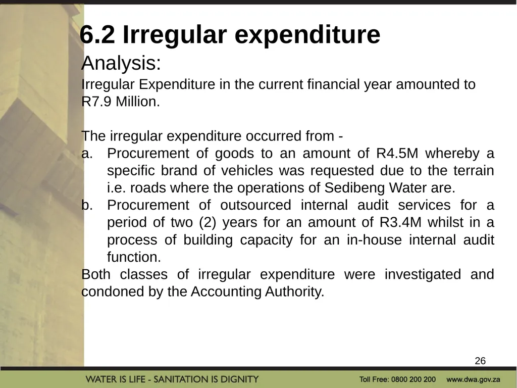 PRESENTATION TITLE Presented by: Name Surname - slide 26 of 43