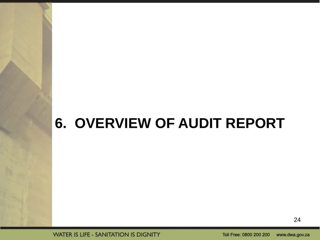 PRESENTATION TITLE Presented by: Name Surname - slide 24 of 43