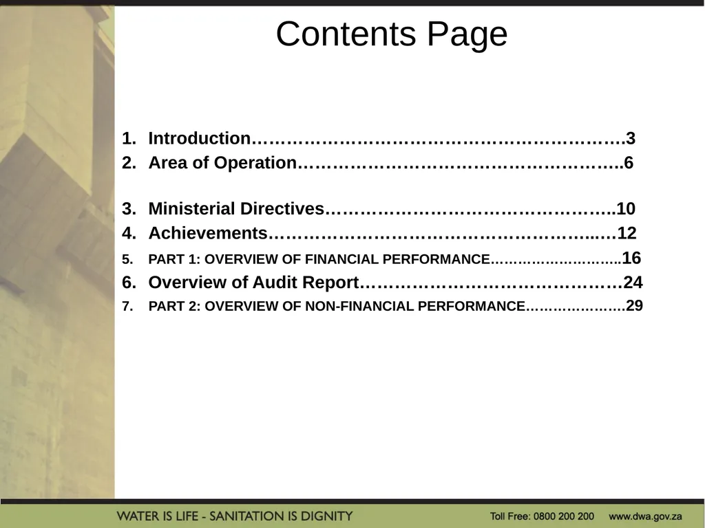 PRESENTATION TITLE Presented by: Name Surname - slide 2 of 43