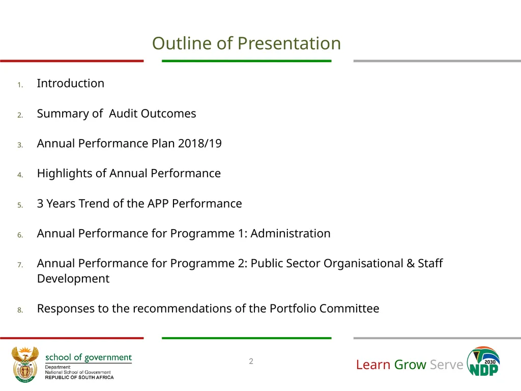 Annual Financial and Non-Financial Performance - slide 2 of 32