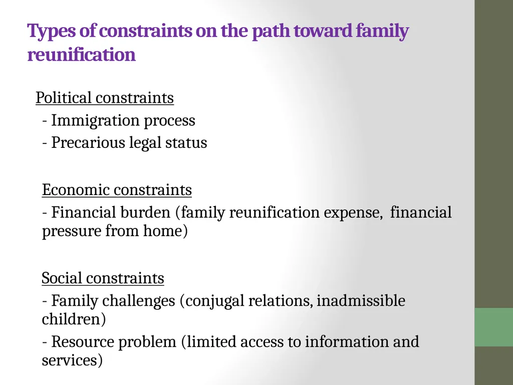 Path toward Family Reunification: Structural - slide 7 of 42