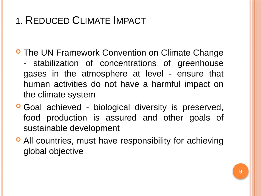 1 SUBJECT: Environmental protection and management - slide 9 of 92