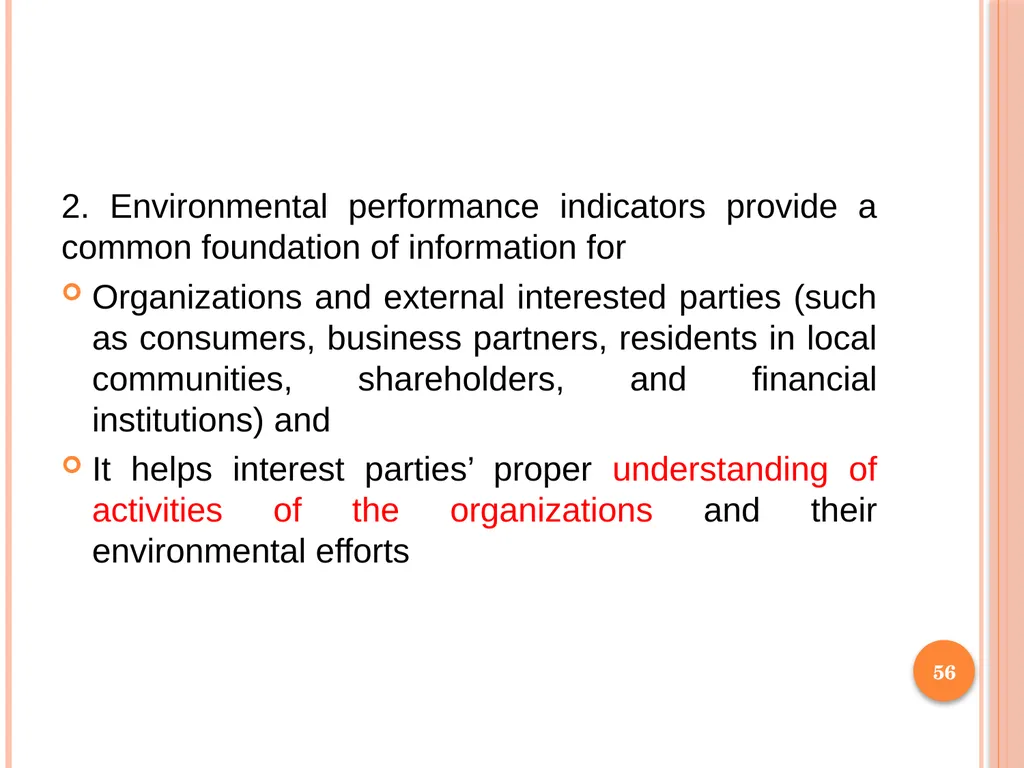 1 SUBJECT: Environmental protection and management - slide 56 of 92