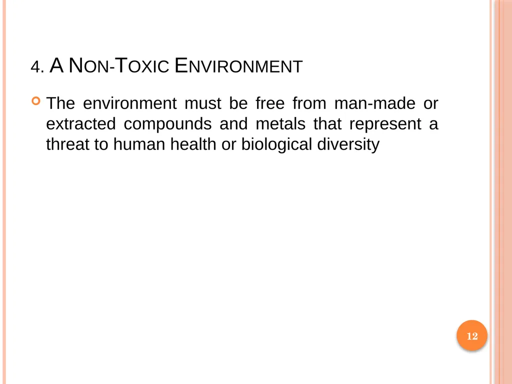 1 SUBJECT: Environmental protection and management - slide 12 of 92