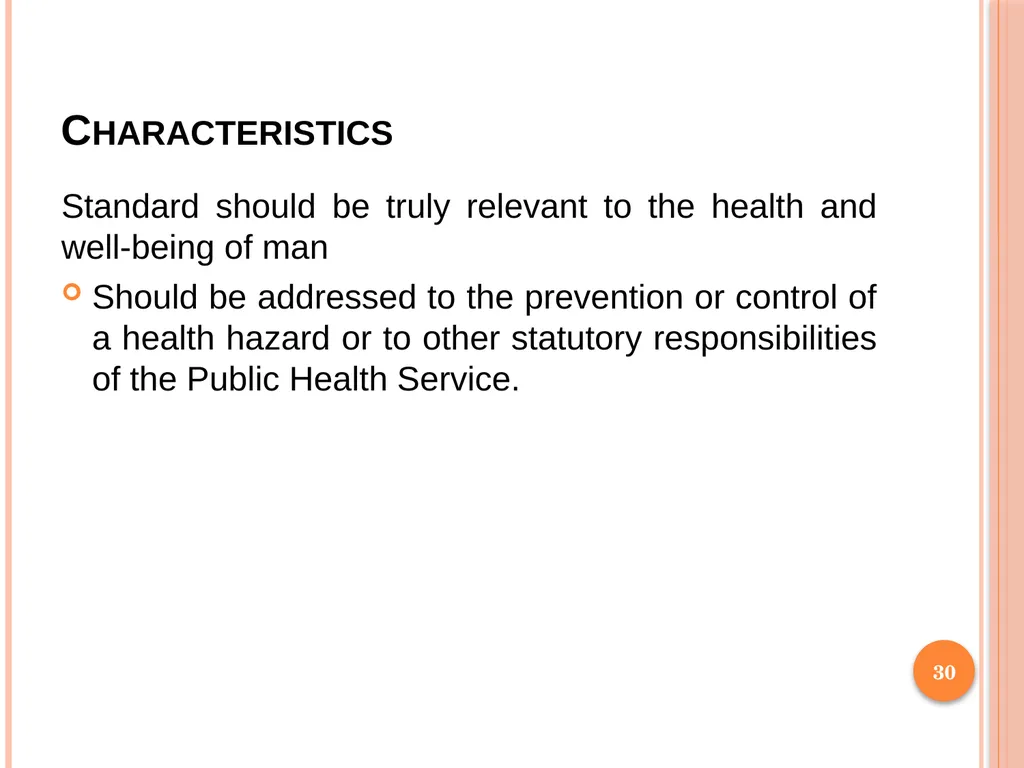 1 SUBJECT: Environmental protection and management - slide 30 of 92