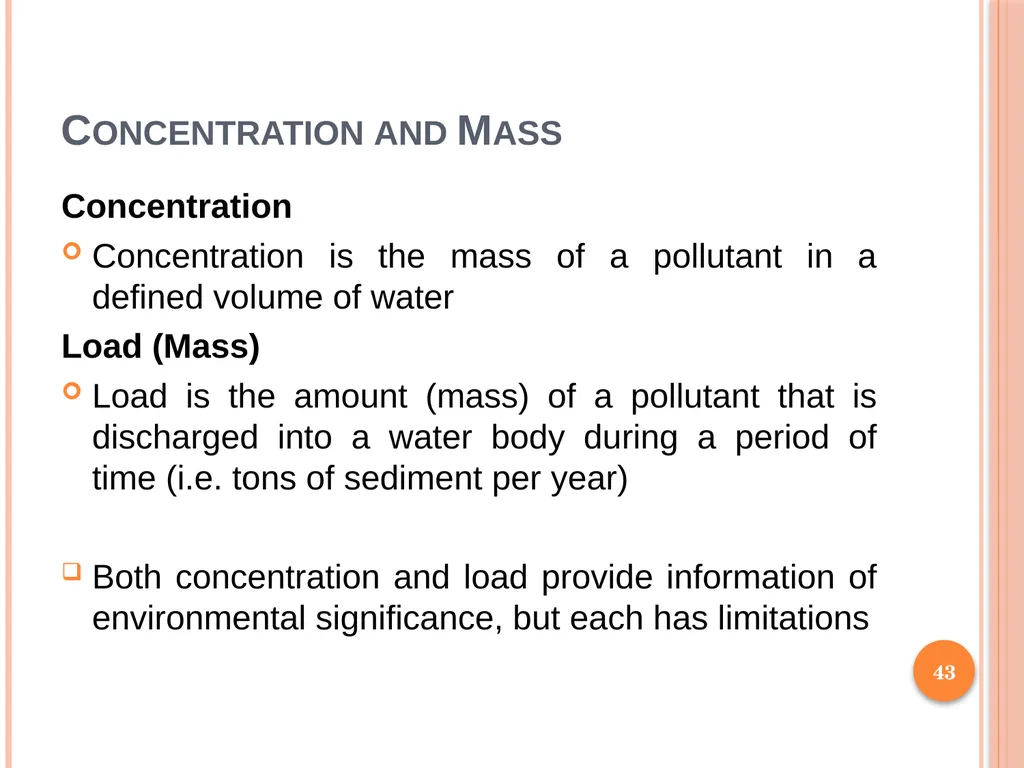 1 SUBJECT: Environmental protection and management - slide 43 of 92