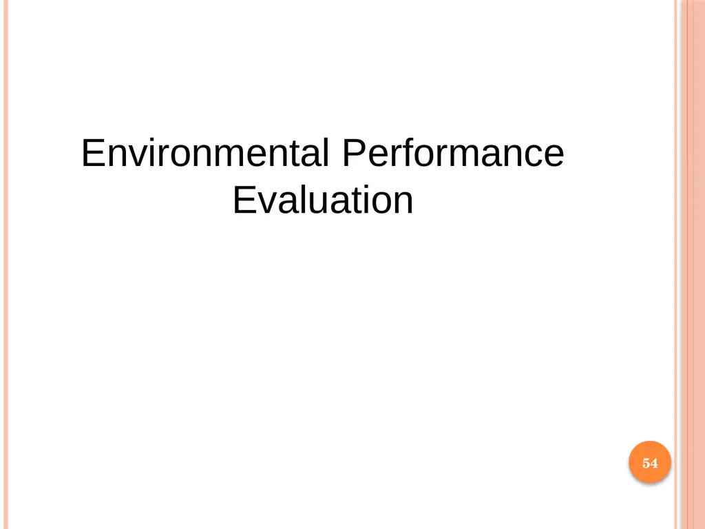 1 SUBJECT: Environmental protection and management - slide 54 of 92