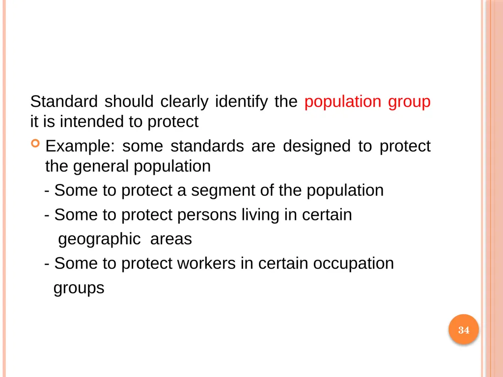 1 SUBJECT: Environmental protection and management - slide 34 of 92