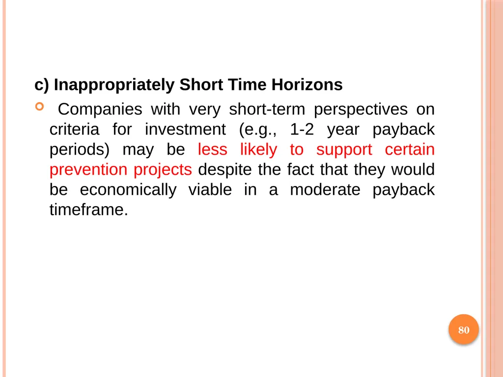 1 SUBJECT: Environmental protection and management - slide 80 of 92