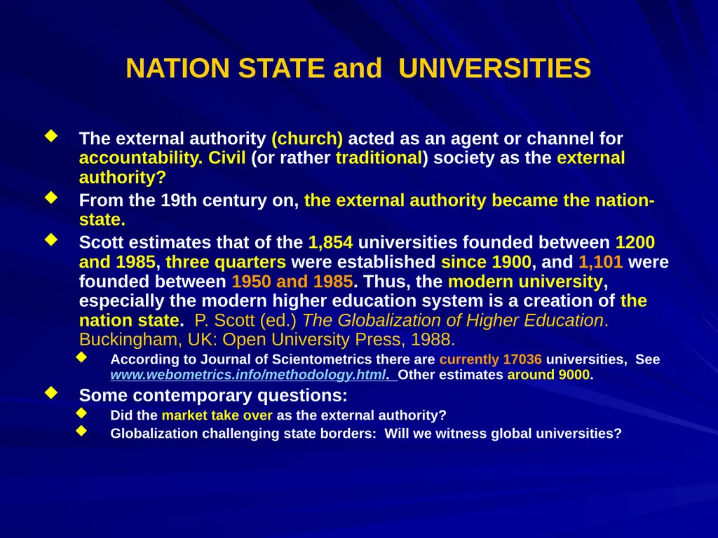 ACADEMIC FREEDOM AND INSTITUTIONAL AUTONOMY: - slide 5 of 24