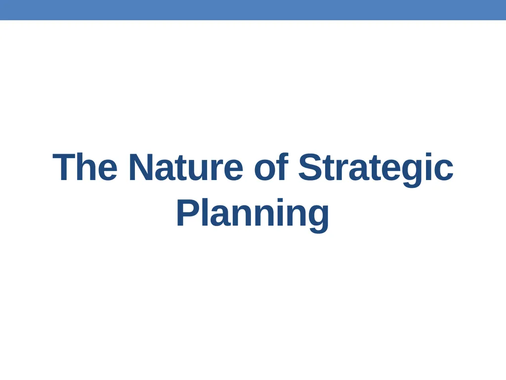 Strategic Planning Institute of Management - slide 3 of 54