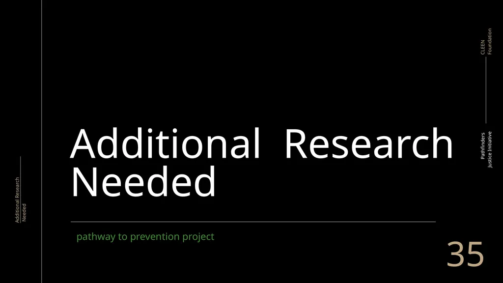 Pathway to Prevention Dissemination Meeting - slide 35 of 40