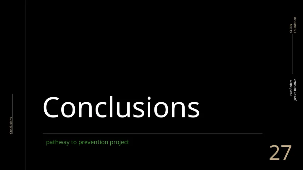 Pathway to Prevention Dissemination Meeting - slide 27 of 40