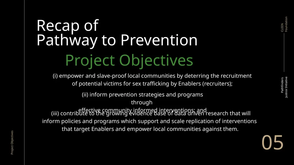 Pathway to Prevention Dissemination Meeting - slide 5 of 40