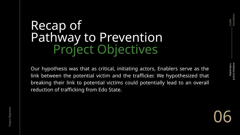 Pathway to Prevention Dissemination Meeting - slide 6 of 40