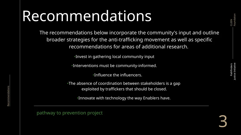 Pathway to Prevention Dissemination Meeting - slide 31 of 40