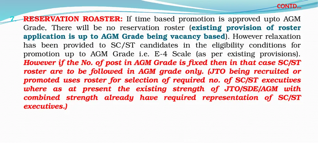 CPSU Cadre Hierarchy PROPOSAL Salient Points while - slide 28 of 37